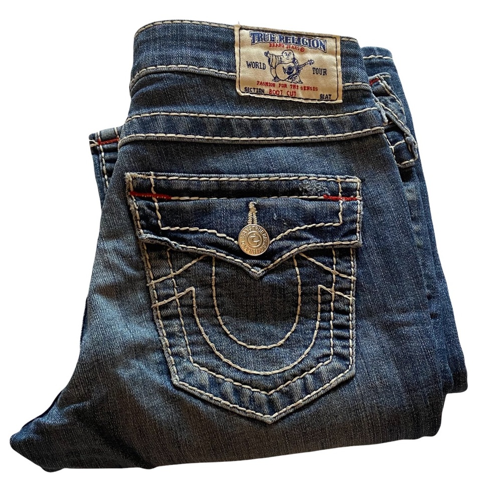 True religion size 27 boot cut jeans